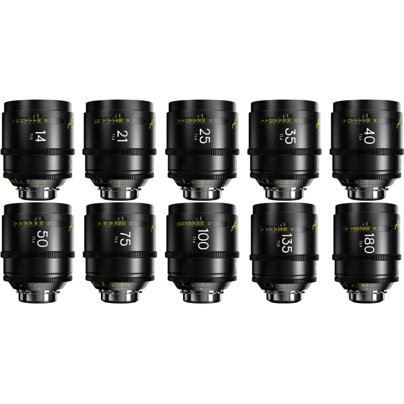 DZOFILM Arles 14/21/25/35/40/50/75/100/135/180mm FF/VV Prime Cine Lens (PL mount,meter) DZOFILM Arles 14/21/25/35/40/50/75/100/135/180mm FF/VV Prime Cine Lens (PL mount,meter)