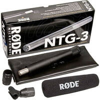 Rode NTG3 Moisture-Resistant Shotgun Microphone (Satin Nickel) Rode NTG3 Moisture-Resistant Shotgun Microphone (Satin Nickel)