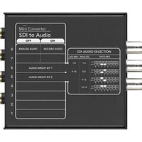 Blackmagic Design Mini Converter - SDI to Audio Blackmagic Design Mini Converter - SDI to Audio