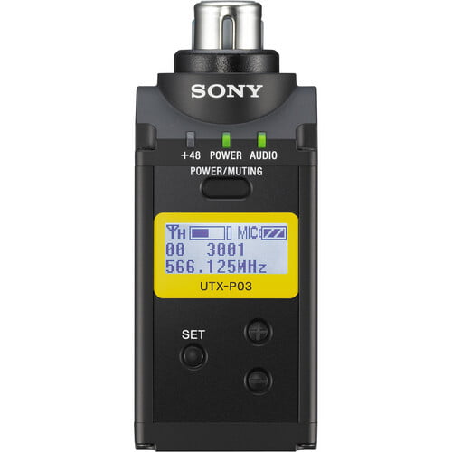 UTX-P03( UWP-D XLR plug-on transmitter UTX-P03( UWP-D XLR plug-on transmitter