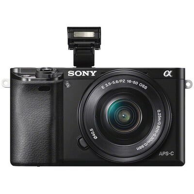 Sony - Alpha A6000 Mirrorless Camera (Body Only) - Black