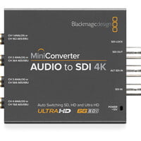 Blackmagic Design Mini Converter - Audio to SDI 4K Blackmagic Design Mini Converter - Audio to SDI 4K