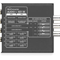 Blackmagic Design Mini Converter - Audio to SDI 4K Blackmagic Design Mini Converter - Audio to SDI 4K