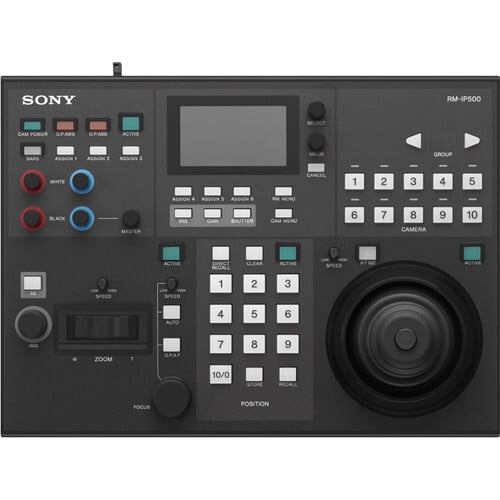 Sony RM-IP500/1 Professional Remote Controller for Select Sony PTZ Cameras Sony RM-IP500/1 Professional Remote Controller for Select Sony PTZ Cameras