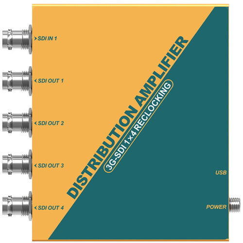 AVMATRIX 1x4 3G-SDI Distribution Amplifier