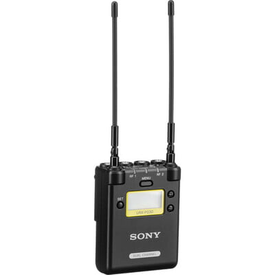Sony URX-P03D Dual-Channel Camera-Mount Wireless Receiver (UC25: 536 to 608 MHz)