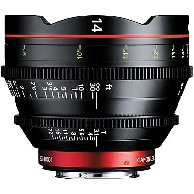 Canon CINE LENS CN-E14MM T3.1 FP X(METER)