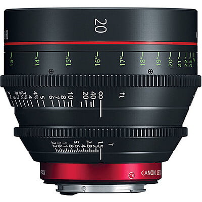 Canon CINE LENS CN-E20MM T1.5 FP X(METER)