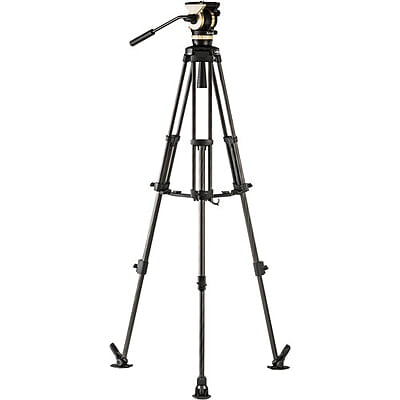 Libec NX-100MC Carbon Fiber Tripod System with NH10 Head, Mid-Spreader, Feet & Carry Case