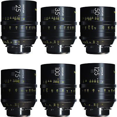 Dzofilm "Vespid Kit A with PL mount((25,35,50,75,100,125 T2.1)"