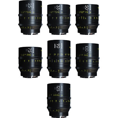 Dzofilm "Vespid Kit B EF mount(25,35,50,75,100,125 T2.1+Macro 90mm T2.8 )"
