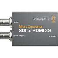 Blackmagic Design Micro Converter SDI to HDMI 3G wPSU Blackmagic Design Micro Converter SDI to HDMI 3G wPSU