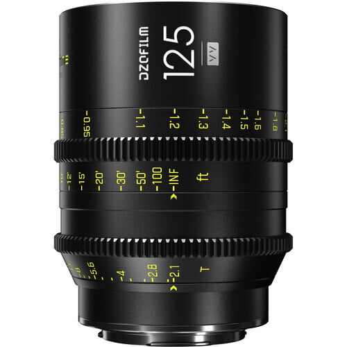 DZofilm FF 125mm T2.1 EF mount DZofilm FF 125mm T2.1 EF mount