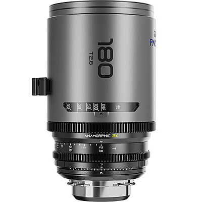 DZOFILM Pavo 2x anamorphic Prime 180mm T2.8 -Blue Coating- PL&EF mount (feet)
