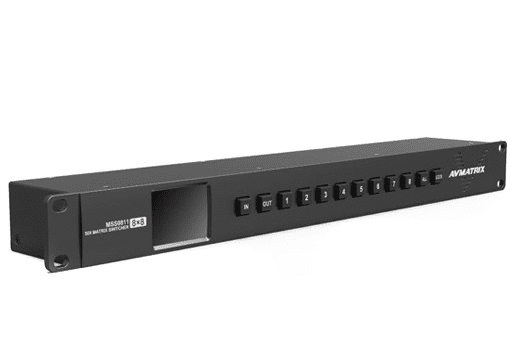 AVMATRIX 8x8 SDI Matrix Switcher AVMATRIX 8x8 SDI Matrix Switcher