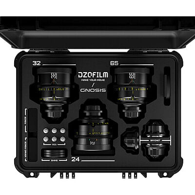 DZOFILM Gnosis Macro 3-Lens Set (32mm/ 65mm/ 90mm T2.8)-imperial(with case)