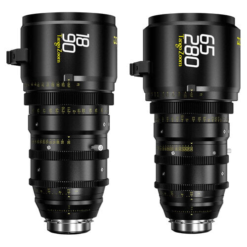 DZOFILM Tango Bundle 18-90mm T2.9 /65-280mm T2.9-4 S35 Zoom Lens PL&EF mount - Metrial DZOFILM Tango Bundle 18-90mm T2.9 /65-280mm T2.9-4 S35 Zoom Lens PL&EF mount - Metrial