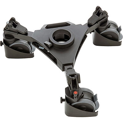 Libec DL-10RB Dolly for Select Libec, Sachtler & Vinten Tripods