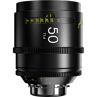 DZOFILM Arles 50mm FF/VV Prime Cine Lens (PL mount, meter)