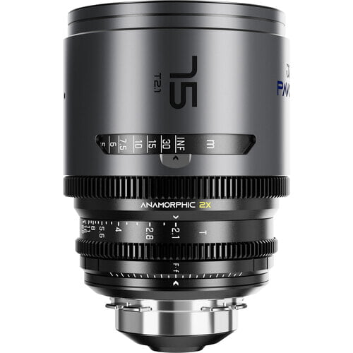 DZOFILM Pavo 2x anamorphic Prime 75mm T2.1-Neutral Coating- PL&EF mount (feet) DZOFILM Pavo 2x anamorphic Prime 75mm T2.1-Neutral Coating- PL&EF mount (feet)