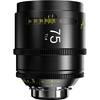 DZOFILM Arles 75mm FF/VV Prime Cine Lens (PL mount, meter)