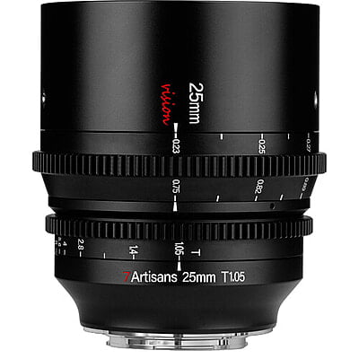 7ARTISANS 25mm T1.05 Sony (E Mount)