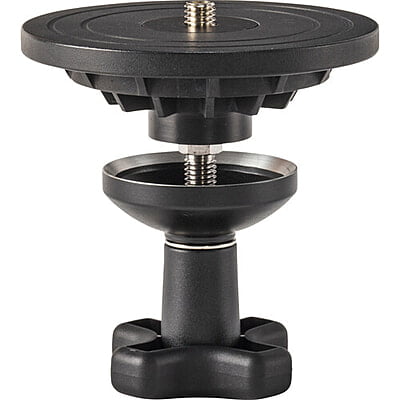 Libec Flat Base Adapter for 100mm Bowl Tripods