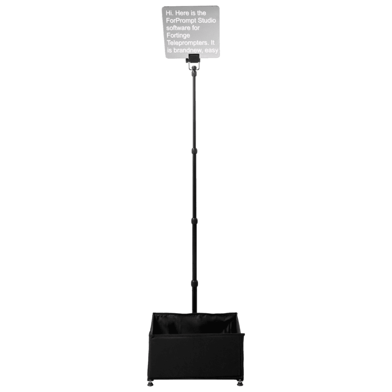 Fortinge PROC19HB-D 19" DUAL HIGH BRIGHTNESS PRO CONFERENCE TELEPROMPTER WITH HARDCASE