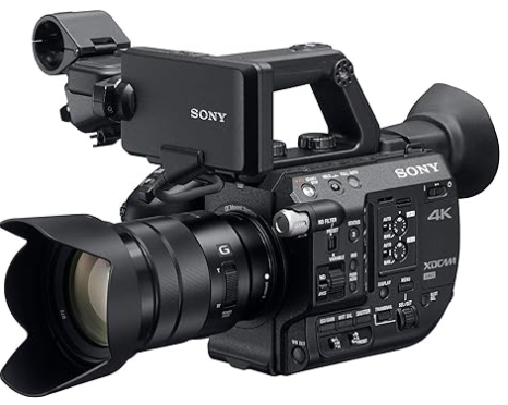 Sony PXW-FS5 XDCAM Super 35 Camera System with Zoom Lens Professional Camcorder, Black (PXWFS5K)