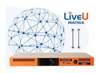 LiveU Matrix Dynamic Sharing of sending 1 feed