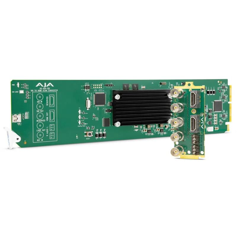 Aja OG-ROI-SDI openGear 3G-SDI to 3G-SDI/HDMI Scan Converter Aja OG-ROI-SDI openGear 3G-SDI to 3G-SDI/HDMI Scan Converter
