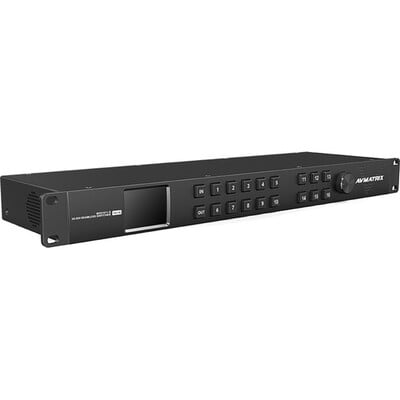 AVMATRIX 16CH SDI Multi-viewer &
16x16 SDI Matrix Switcher