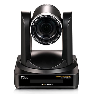 AVMatrix PTZ1270 Full HD PTZ Camera with POE (12x Optical Zoom)