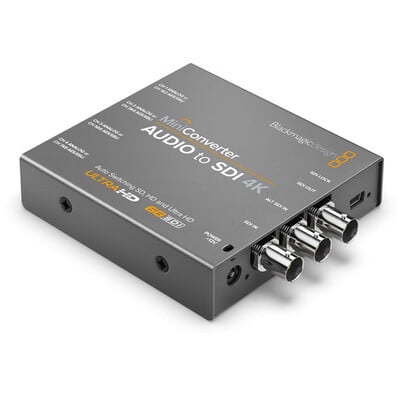 Blackmagic Design Mini Converter - Audio to SDI 4K