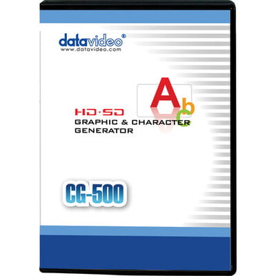 DATAVIDEO CG-500 -  HD/SD Graphics Character Generator
