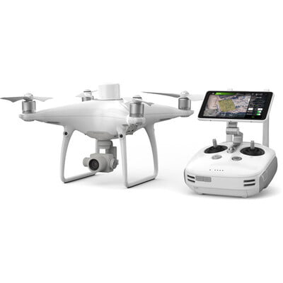 DJI Phantom 4 RTK Quadcopter with SDK Controller & Enterprise Shield Basic Kit