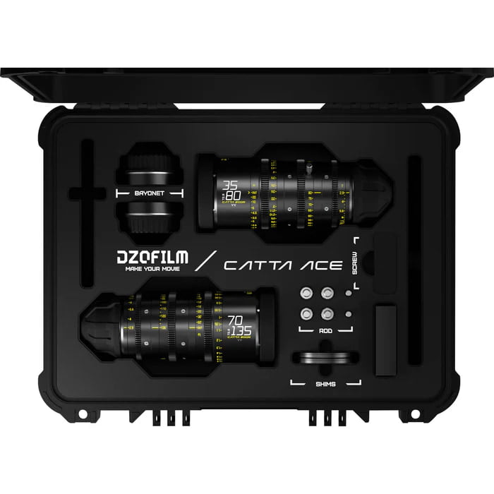 DZODILM Bundles_18-35/70-135 T2.9-E Mount (White)_free safety case DZODILM Bundles_18-35/70-135 T2.9-E Mount (White)_free safety case