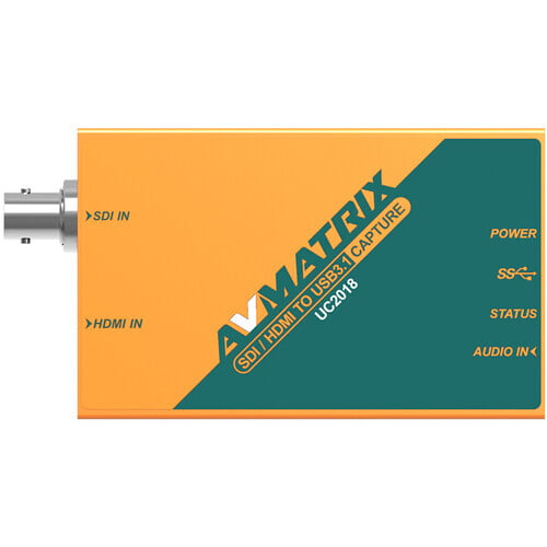 AVMATRIX/LILLIPUT SDI/ HDMI to USB 3.0 Video Capture AVMATRIX/LILLIPUT SDI/ HDMI to USB 3.0 Video Capture