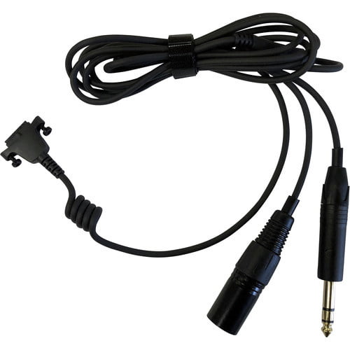 Sennheiser Cable-II-X3K1-Gold Straight Cable with XLR & 1/4" Connectors for HMD Headsets (6.6') Sennheiser Cable-II-X3K1-Gold Straight Cable with XLR & 1/4" Connectors for HMD Headsets (6.6')