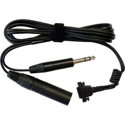 Sennheiser CABLE-II-X3K1-P48 Straight Copper Cable with XLR-with P48 Connector for HMD26/46 Headsets (6.6')