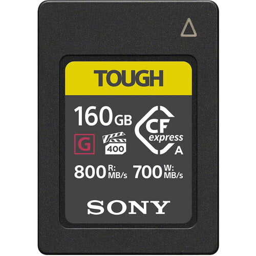 Sony 160GB CFexpress Type A TOUGH Memory Card Sony 160GB CFexpress Type A TOUGH Memory Card