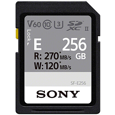 Sony UHS-II E series 256GB memory card