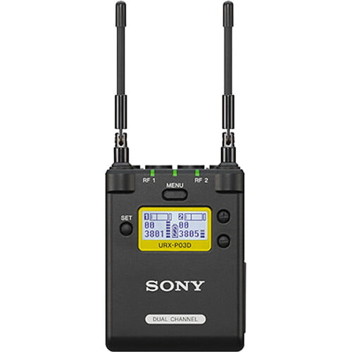 Sony URX-P03D Two-Channel Receiver for UWP-D Systems Sony URX-P03D Two-Channel Receiver for UWP-D Systems