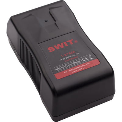 Swit S-8183A/S Higher capacity in compact size, 6A fast charging, 1x D-tap