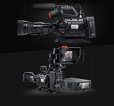 Blackmagic Design URSA Broadcast 4K Studio Camera G2 Channel (FIBER 16X LENS)