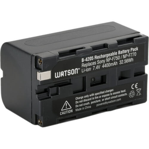 Watson NP-F770 Lithium-Ion Battery Pack (7.4V, 4400mAh) Watson NP-F770 Lithium-Ion Battery Pack (7.4V, 4400mAh)