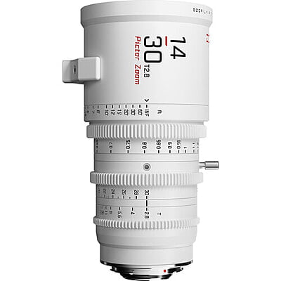 DZOFILM Pictor 14-30mm T2.8 Cine Zoom Lens for PL and EF Mount  (White)